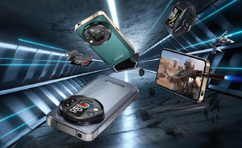 Oukitel выпустил необычный смартфон со съемным экраном, который можно использовать в качестве основы для фитнес-браслета или в качестве заголовка Bluetooth