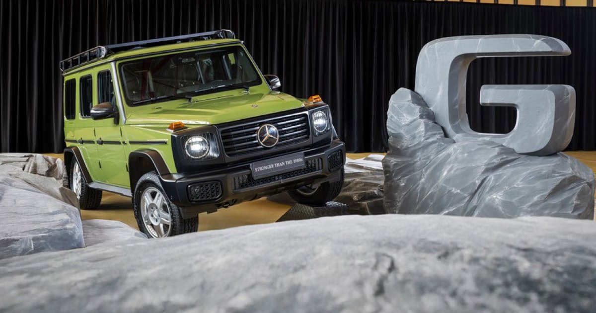 Mercedes вернул G-класс обратно в 80-е годы