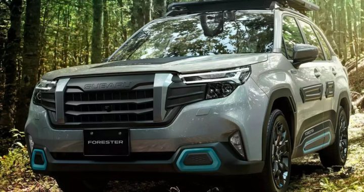 Subaru показал Forester в стиле самураев
