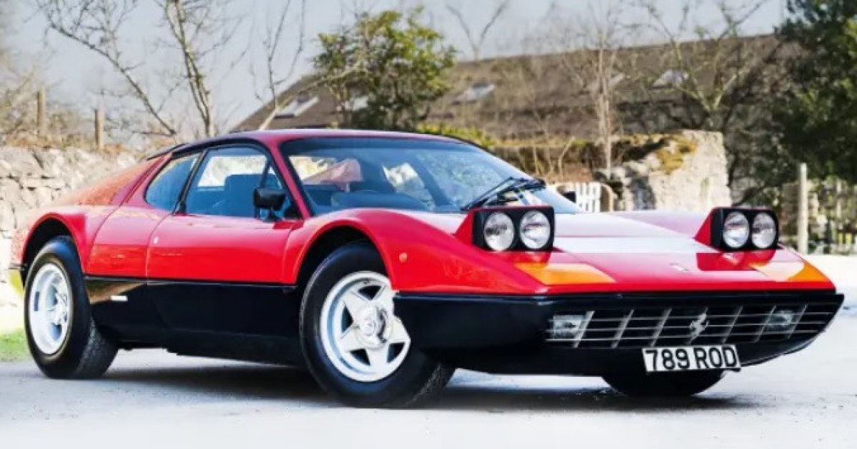 Ferrari, с помощью которого Клэптон бьет пьяным, продает