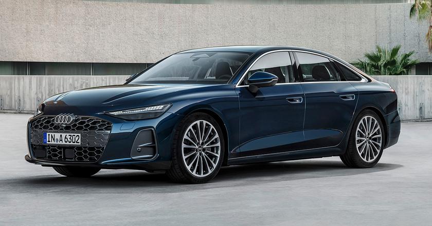 Audi представила новый седан A6 с рекордной аэродинамикой и мягким гибридом