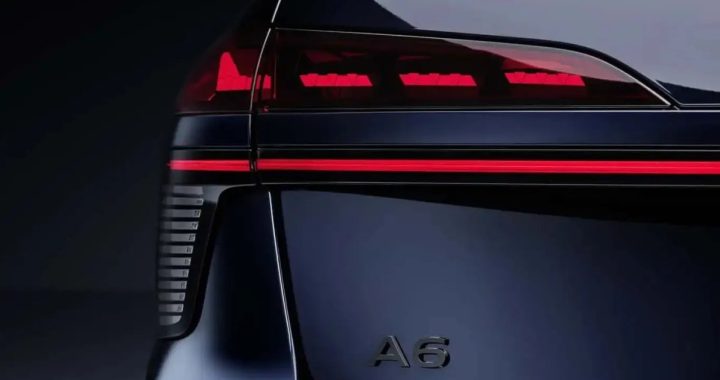 Новый Audi A6 Sedan-No Fake Thakes, но с OLED-группой