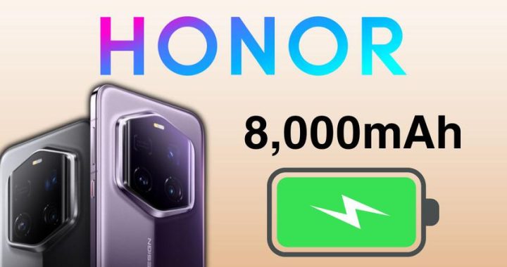Honor готовит новую линию смартфона с 8000 магнитной батареи