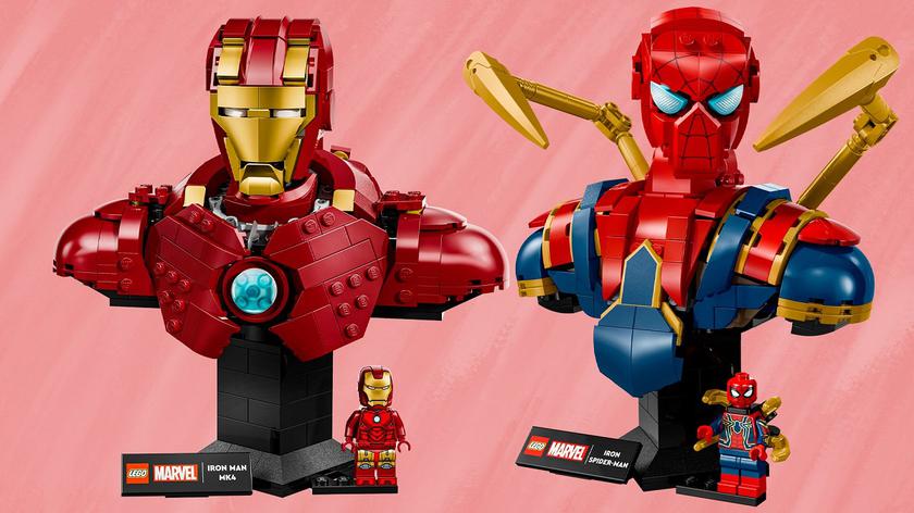 Соберите свой любимый супергерой самостоятельно: LEGO представила первую коллекцию Minibusa Mecrines во вселенной Marvel