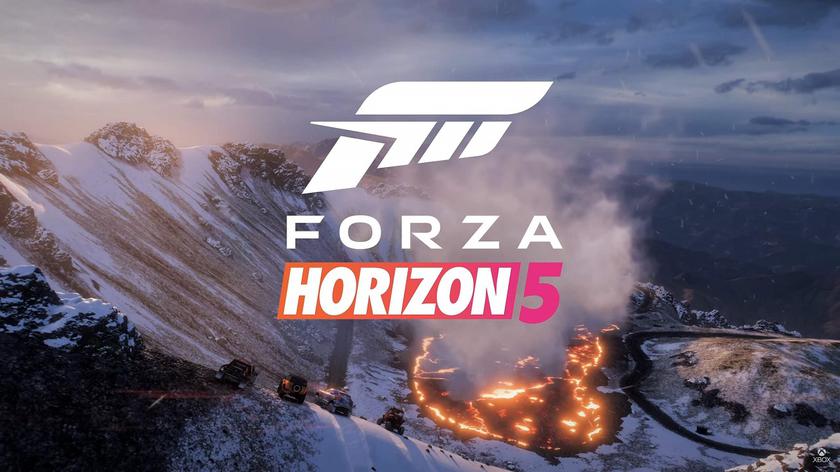 Размер установки и предыдущую дату загрузки Forza Horizon 5 на PlayStation 5