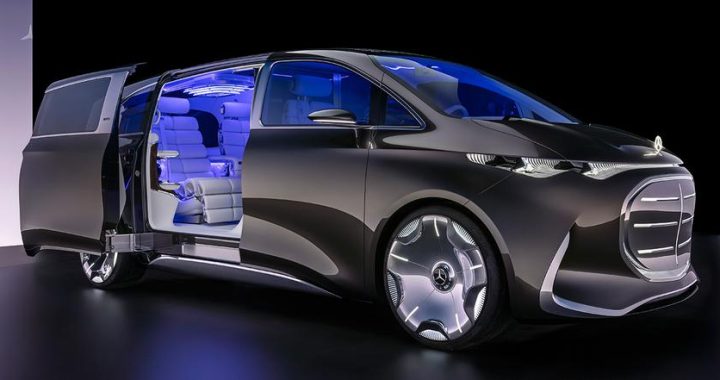 Концепция Vision V Mercedes-Benz Vision V показала будущий V-класс