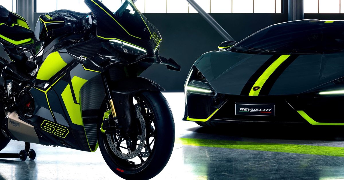Lamborghini сделал мотоцикл за 100 000 долларов США