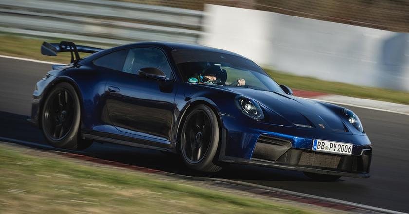 Porsche 911 GT3 установил новую запись Nurburgring для автомобилей с механикой