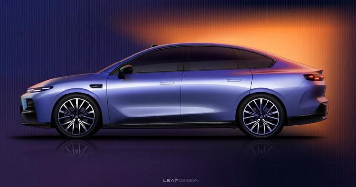 Китайский бренд Stellantis представил свой первый седан — Leapmotor B01