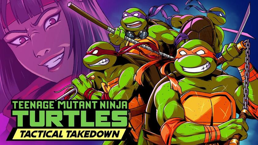 Необычная игра по культовой франшизе: Steam вышел из Teenage Mutant Ninja Turtles: Tactical Showdown