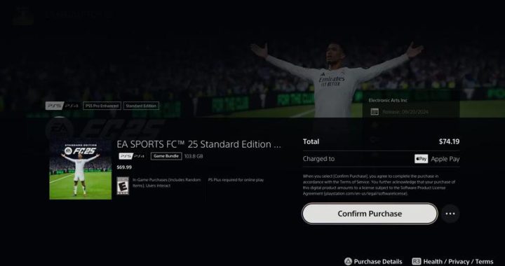 Поддержка Apple Pay появилась на PlayStation 5