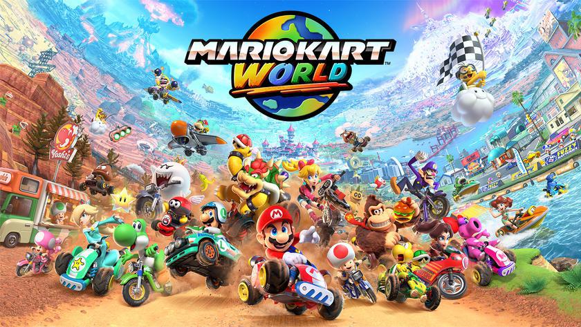 Mario Kart World начал делать в 2017 году для Switch, но ограничения консоли не позволили раскрыть потенциал для полного