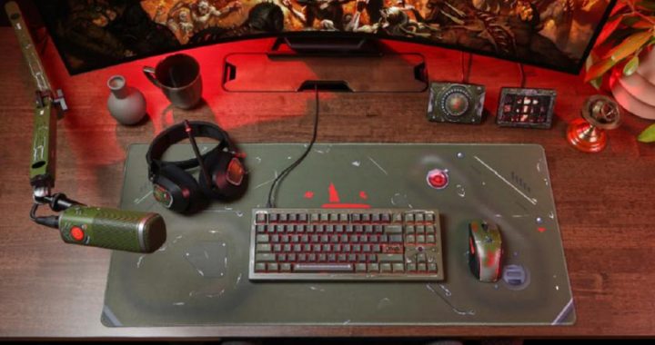 Corsair выпустила адская крутая коллекция гаджетов для геймеров и полос в Doom: темные века