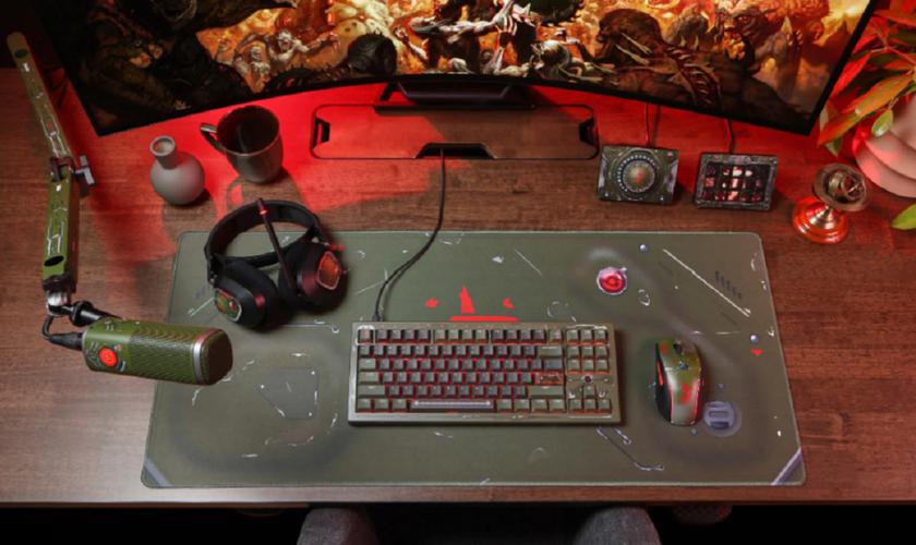 Corsair выпустила адская крутая коллекция гаджетов для геймеров и полос в Doom: темные века
