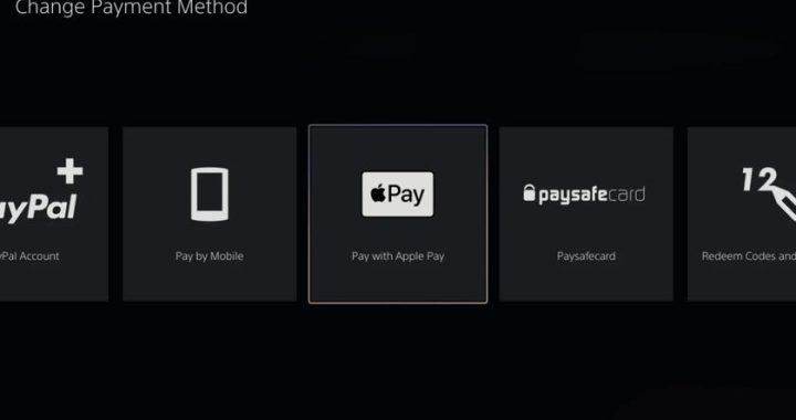 Купите игры Face Id: Apple Pay теперь доступна в PS Store для PlayStation 5