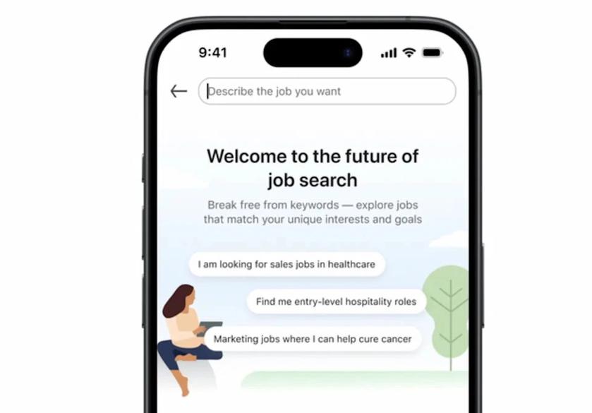 Искусственный интеллект в LinkedIn поможет вам найти описание работы