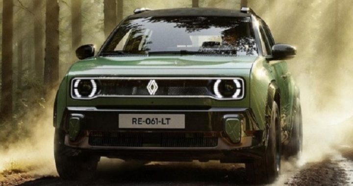 Пересмотренный Renault 4 получил четыре -Whiel Drive