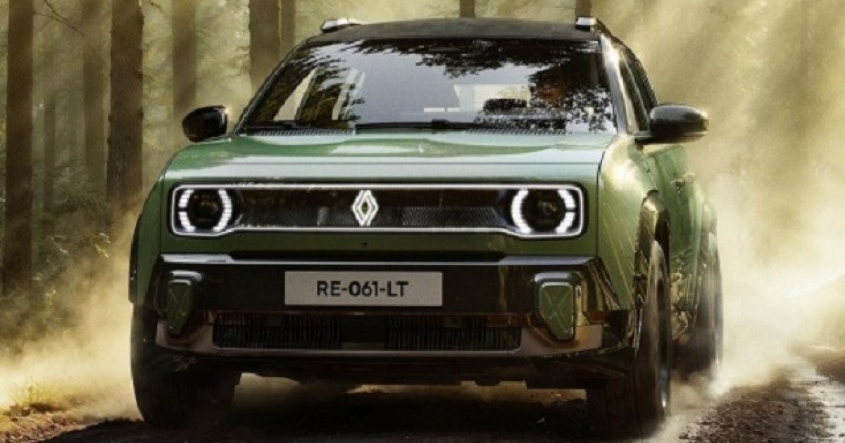 Пересмотренный Renault 4 получил четыре -Whiel Drive