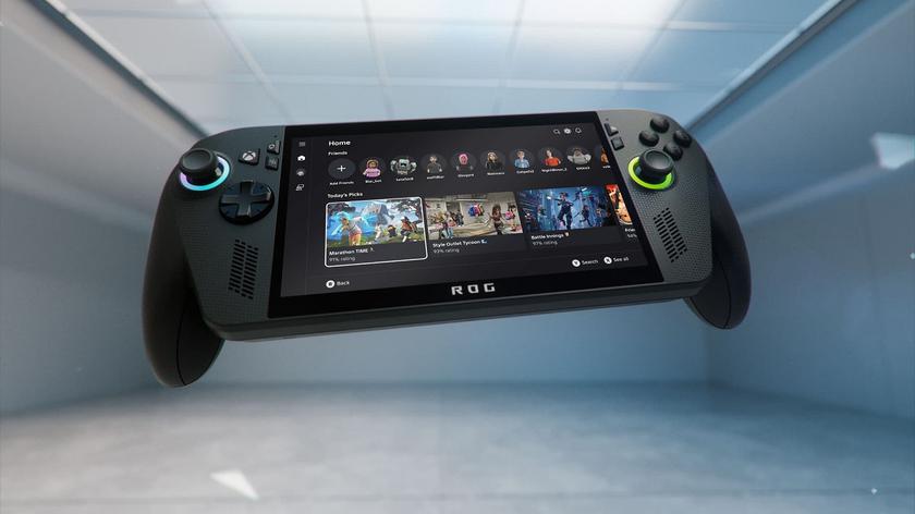 Идеально подходит для Game Pass: Microsoft и Asus представили портативную консоль Rog Xbox Ally