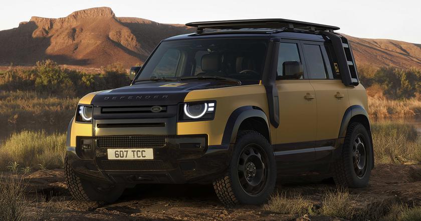 Land Rover представила Defender Trophy Edition, вдохновленные легендарными соревнованиями