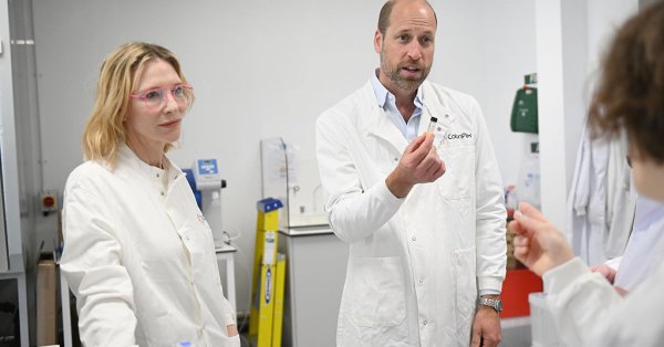 Принц Уильям и Кейт Бланшетт на специальной миссии