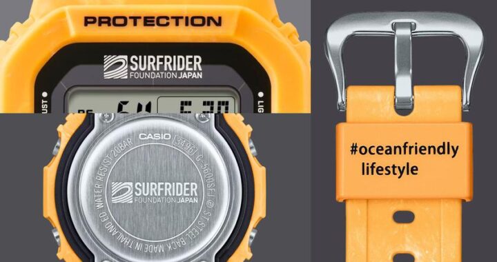 Casio G-Shock X Surfrider Foundation G-5600SFJ-9 теперь доступен в Великобритании