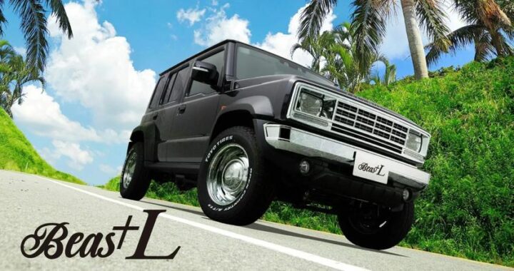 С Suzuki Jimny сделал ретро-пленки в стиле Chevrolet K5 Blazer
