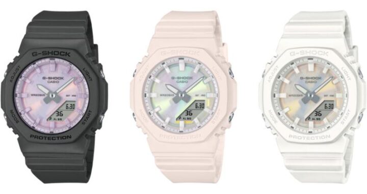 Серия Casio GMA-P2100PC появится в Европе еще в августе