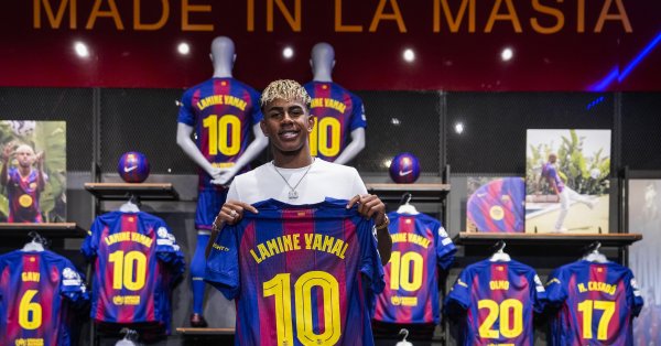 Ямал подписал контракт с Barca к 2031 году и снял топ -десятку + видео