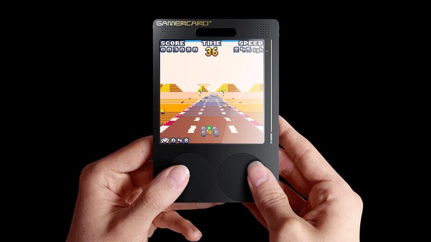 Представлен Gamercard - необычная ретро -защита от племянника создателя спектра Cure ZX
