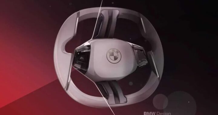 BMW заменяет приборную панель «волшебным треугольником»