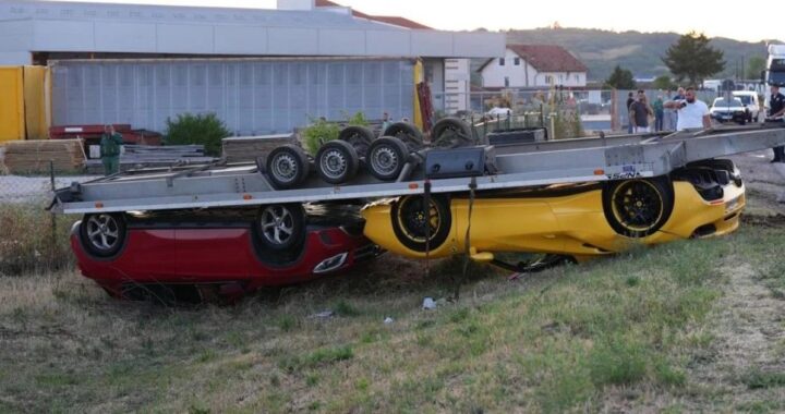 Это происходит, когда вы снимаете Ferrari и Mercedes как «мешок картофеля»