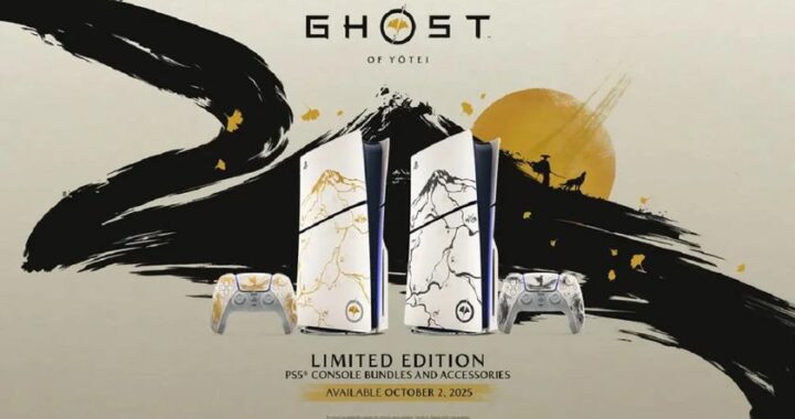Sony Aesthetics выходит на новый уровень: представленные ограниченные версии PlayStation 5 и DualSense в Ghost of Yotei Style
