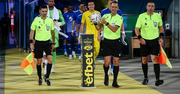 Наш судья получил престижный наряд Лиги Европы