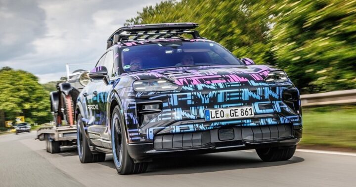 Новая Porsche Cayenne побивает рекорды до своей премьеры