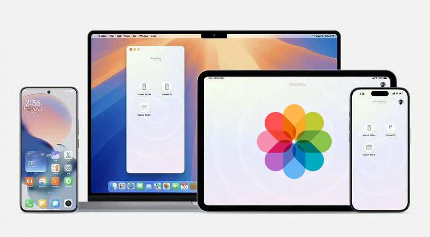 Теперь iPhone/iPad-Photo напрямую синхронизируется с облаком Xiaomi