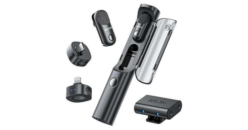 Объявлено Boya Magic-AI-Microphone-Transformer 4-B-1 с воссоединением шума до -40 дБ