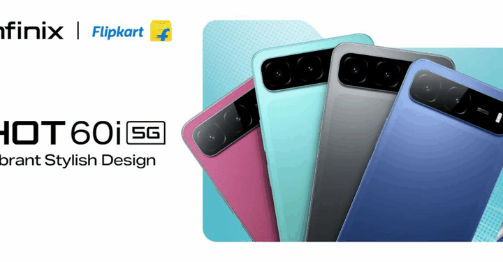 Утечка Infinix Hot 60i 5G — новый дизайн и див. 6400