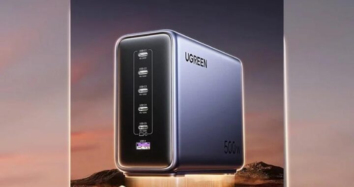 Charry до шести устройств одновременно: Ugreen выпустила источник питания мощностью 500 Вт с большим набором портов