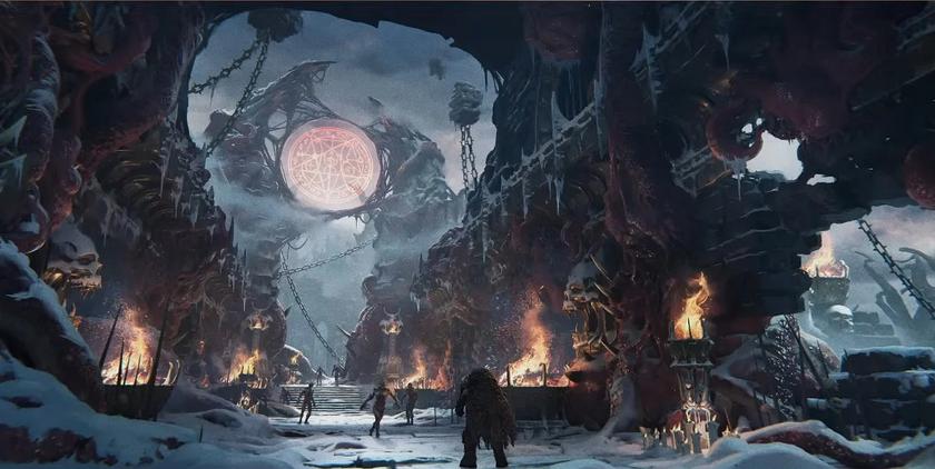 Hell Frozen: Doom gimiii: темные века показали концепцию рентабельной единоличной дополнения к шутеру