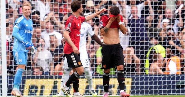 Бруно спортивные пенальти и Man United достигли только 1: 1 против Фулхэма