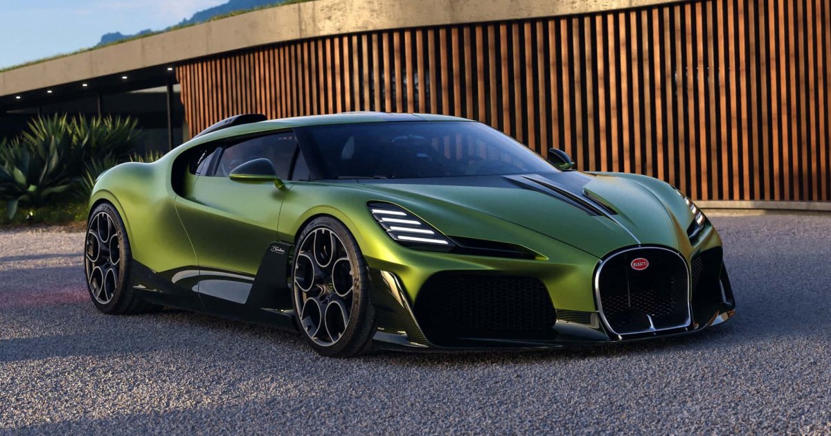 Новая гиперколла Bugatti также является самой дорогой в мире - 30 миллионов долларов США.