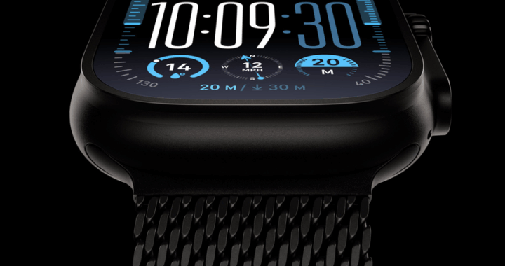 Apple Watch Ultras 3 получит немного большее и более яркое дисплей