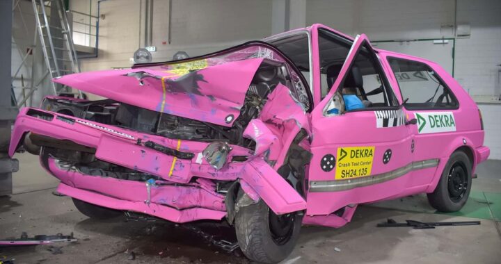 Crash Test VW Golf II доказывает, что не все в прошлом было лучше