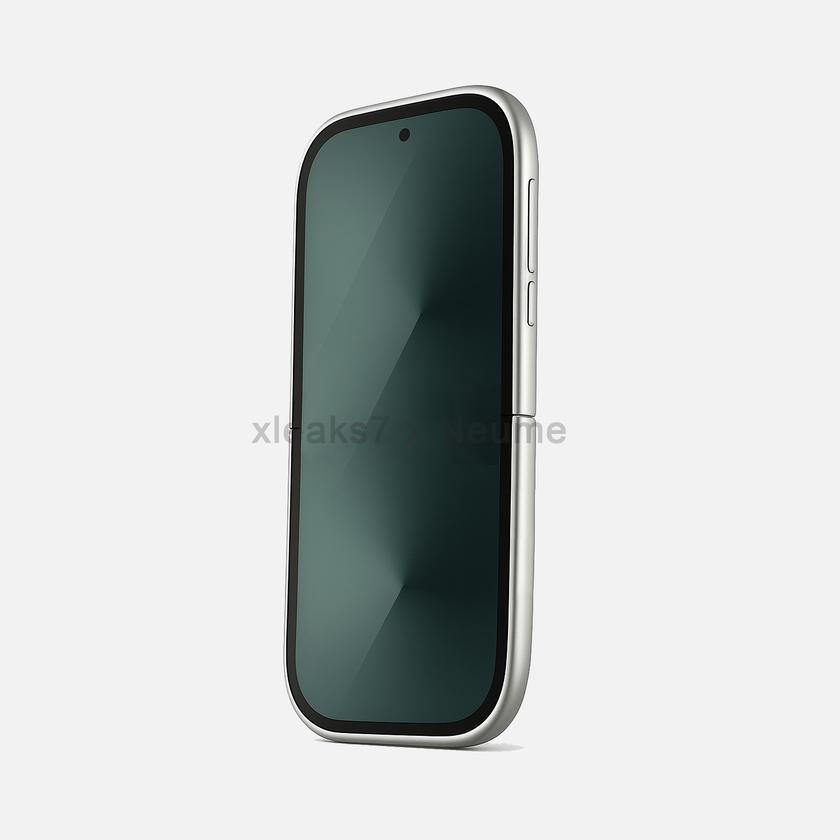 Samsung запатентовал необычный дизайн почти овальной складывающей смартфона (Randera)