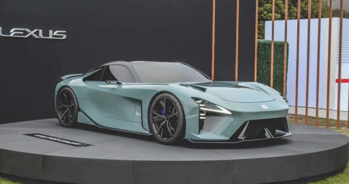 Лексус удивлен новой концепцией для суперкара