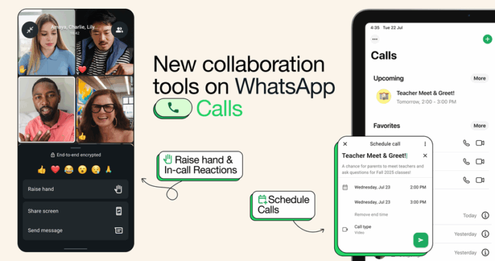 Групповые звонки в WhatsApp стали умнее: планирование, реакции, сообщения