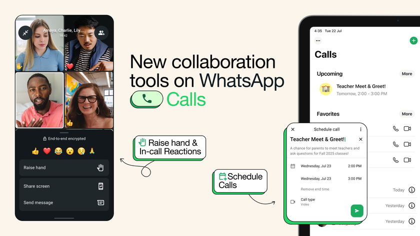 Групповые звонки в WhatsApp стали умнее: планирование, реакции, сообщения