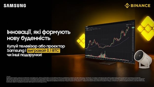 Binance и Samsung запускают акцию с основной призом — 0,1 BTC — Министерство финансов