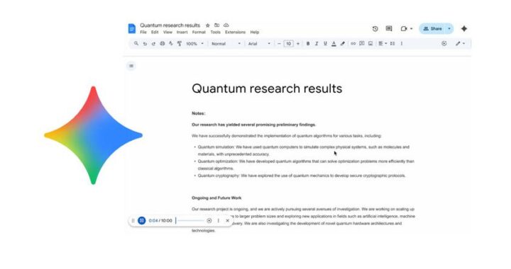 Google Docs изучил «Читать вслух»: новая функция Близнецов преобразует документы в аудио